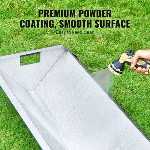 Livestock Feeding Trough 22 Gallon Capacity 45 Hay Feeder Heavy Duty