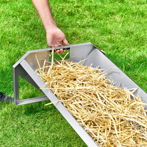 Livestock Feeding Trough 22 Gallon Capacity 45 Hay Feeder Heavy Duty