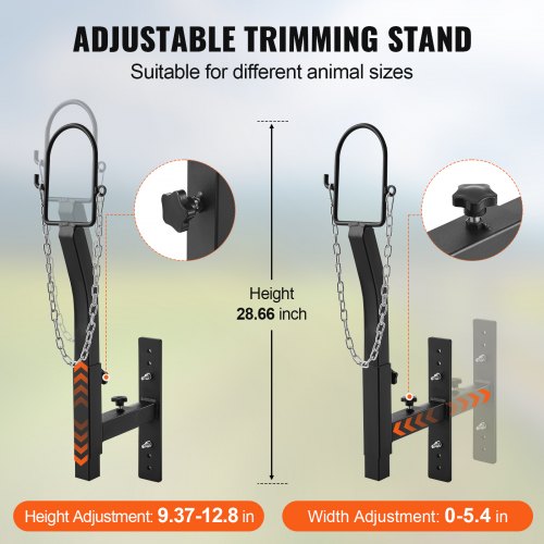 Livestock Trimming Stand Goat Sheep Stand 937128 inch Adjustable
