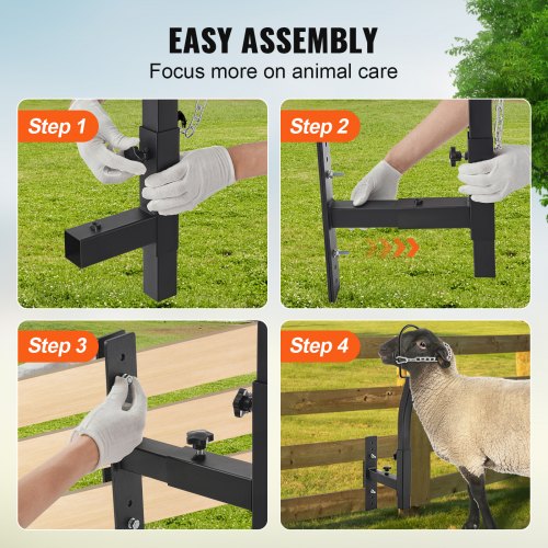 Livestock Trimming Stand Goat Sheep Stand 937128 inch Adjustable