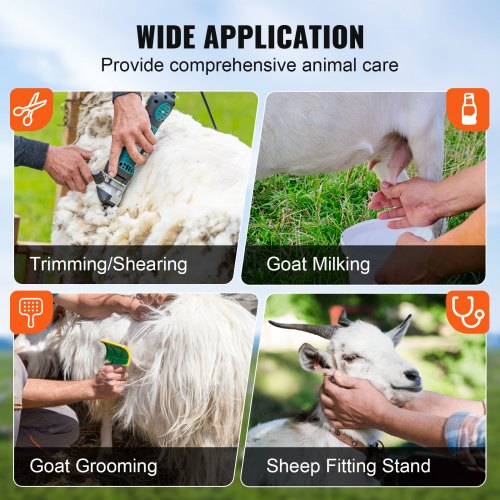 Livestock Trimming Stand Goat Sheep Stand 937128 inch Adjustable