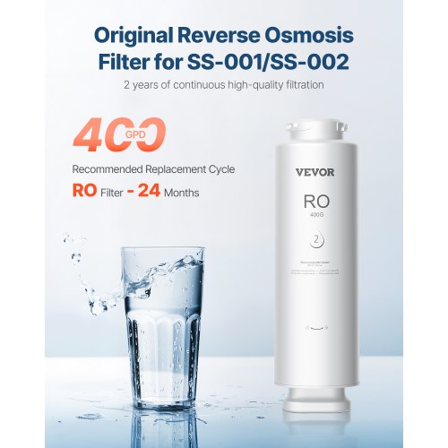 Reverse Osmosis System 400 GPD 9stage Reverse Osmosis Water Filter