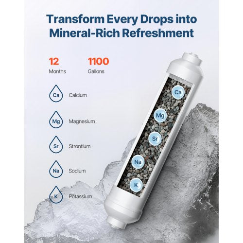 Remineralization Filter 1100 Gallons Remineralization Water Filter