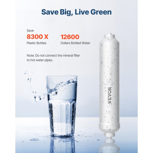 Remineralization Filter 1100 Gallons Remineralization Water Filter
