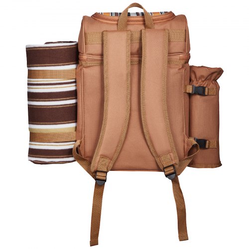 Picnic Backpack Beach Picnic Backpack Bag for 4 Person with Insulated