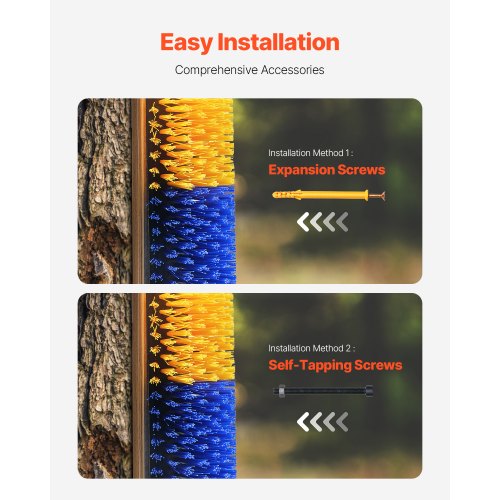 Livestock Scratching Brush 3 Pcs Horse Brush with 6 Screws 20 x 7.5 in Cow