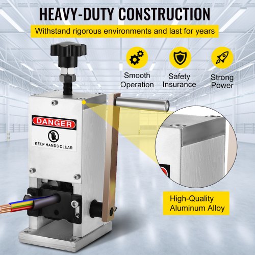 Manual Wire Stripping Machine 006098 inches Wire Stripper Machine with Hand