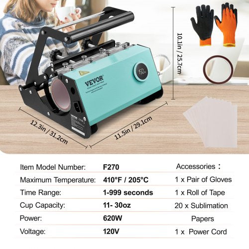 Mug Heat Press 1130oz Tumbler Heat Press Machine Sublimation Transfer