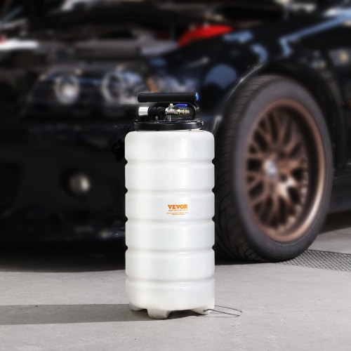 Fluid Extractor 4 Gallons 15 Liters PneumaticManual Oil Changer Vacuum
