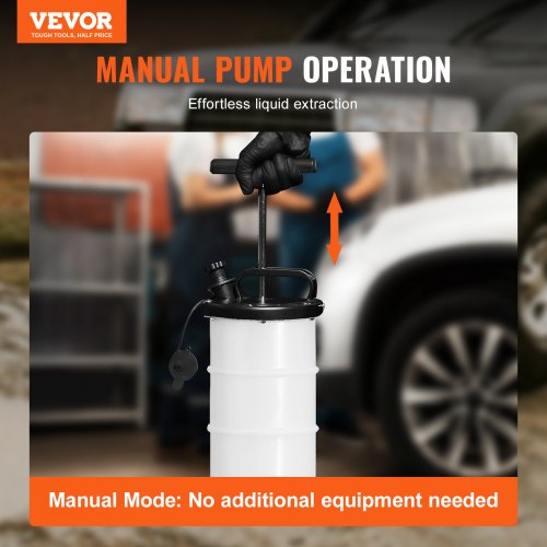 Fluid Extractor 174 Gallons 6.5 Liters Manual HandOperated Oil Changer