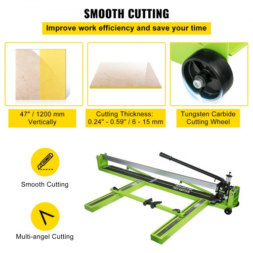Tile Cutter 47 Inch Manual Tile Cutter AllSteel FrameTile Cutting Machine