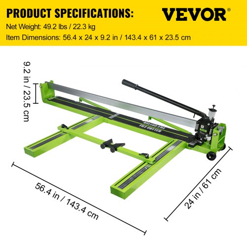 Tile Cutter 47 Inch Manual Tile Cutter AllSteel FrameTile Cutting Machine