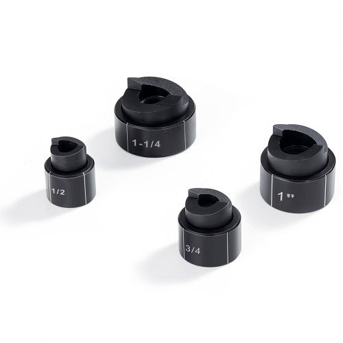 Hydraulic Knockout Punch Kit 4 Pieces 12 34 1 114 Conduit Hole