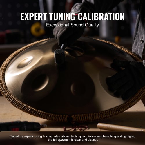 Handpan Drum 22 in 10 Notes D Minor Hand Drum Hand Pan Drum Instrument