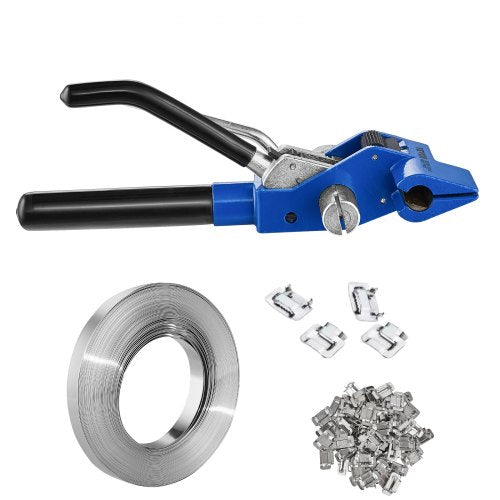 Banding Strapping Kit with Strapping Tensioner Tool 100 ft Length 304