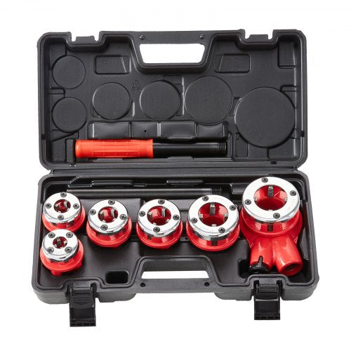 Ratchet Pipe Threader Kit 14 NPT – 114 NPT Manual Ratcheting Pipe