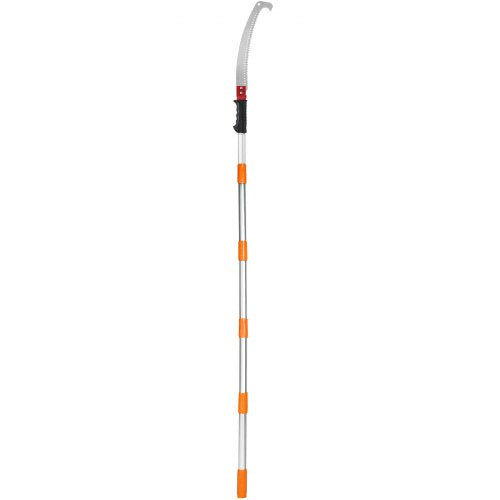 Manual Pole Saw4698 ft Extendable Tree Pruner Sharp Steel Blade for High