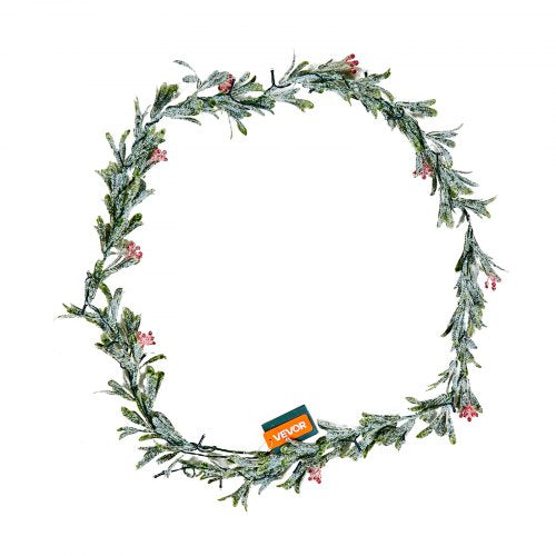 Christmas Garland 6.6FT Realistic Greenery Decorated with Vines Olive