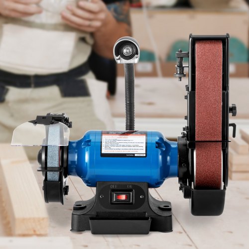 2 IN 1 2inch Belt Grinder for Knife Making 6inch 3450rpm per min Belt and Disc