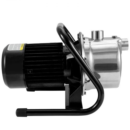 Shallow Well Pump 1.1 HP 115V 978 GPH 131 ft Height 40psi Max Pressure