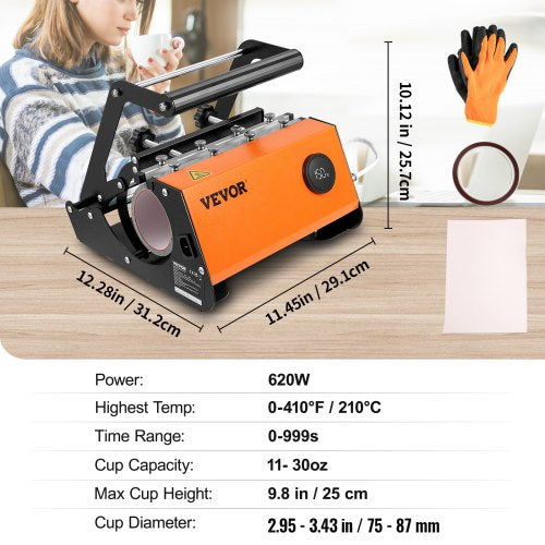 Tumbler Heat Press 30oz Mug Heat Press Machine Sublimation Transfer