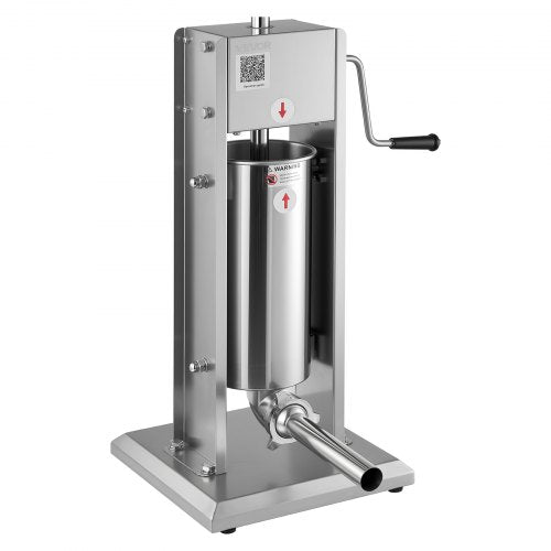 Manual Sausage Stuffer 11 LBS 5 L Vertical Meat Stuffer DualSpeed