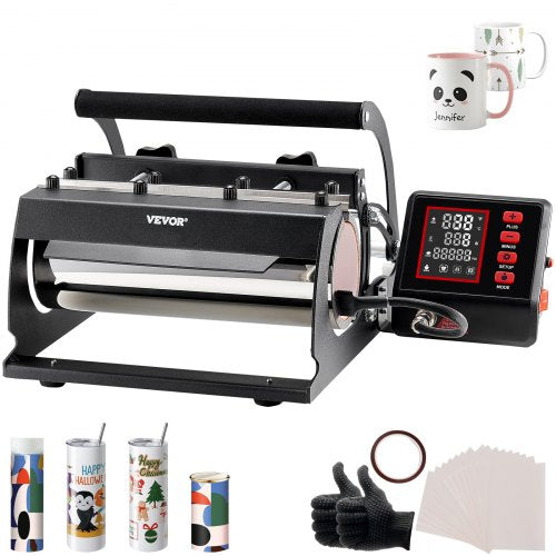 Tumbler Heat Press Machine 1130oz Mug Press Heat Up Fast and Even