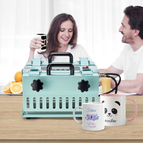 Tumbler Heat Press Machine 2 Station Heaters 1130oz Mug Press Sublimation –