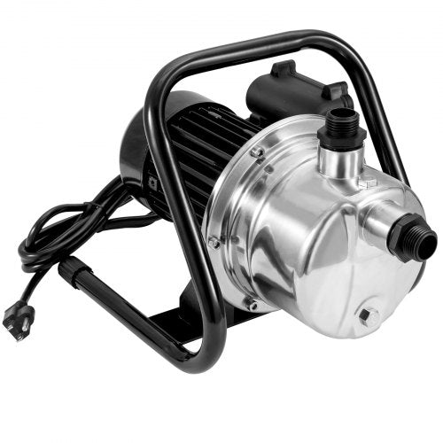 Shallow Well Pump 1.5 HP 115V 1200 GPH 164 ft Height 87 psi Max Pressure