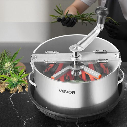 Manual Bud Leaf Trimmer 12 in Reaper Bowl Bud Trimmer with Stainless Steel