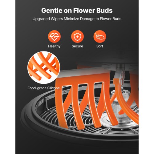 Bud Leaf Bowl Trimmer 16 in Manual Bud Trimmer with Sharp Stainless Steel