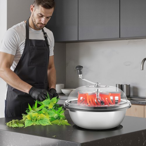Bud Leaf Bowl Trimmer 16 in Manual Bud Trimmer with Sharp Stainless Steel