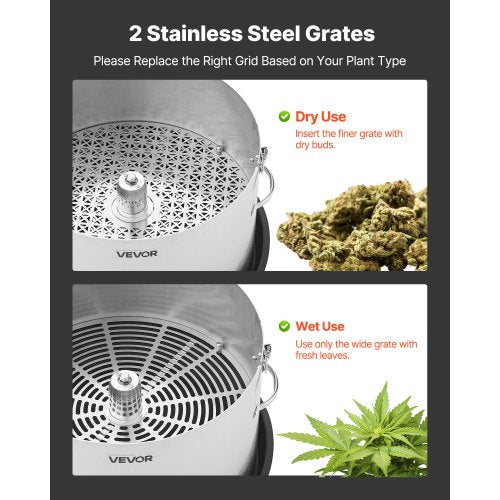 Manual Bud Leaf Trimmer 16 in Reaper Bowl Bud Trimmer with Stainless Steel