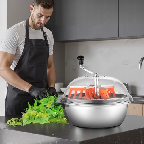 Bud Leaf Bowl Trimmer 19 in Manual Bud Trimmer with Sharp Stainless Steel
