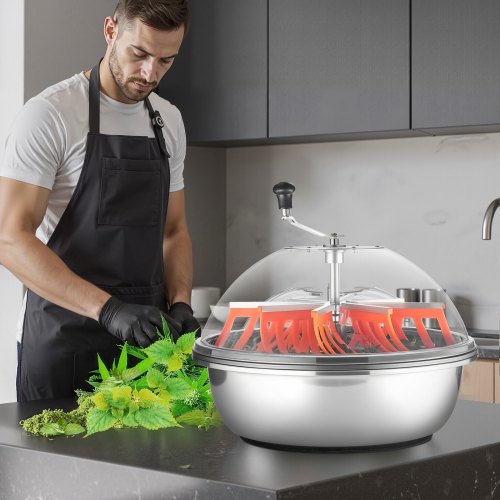 Bud Leaf Bowl Trimmer 24 in Manual Bud Trimmer with Sharp Stainless Steel