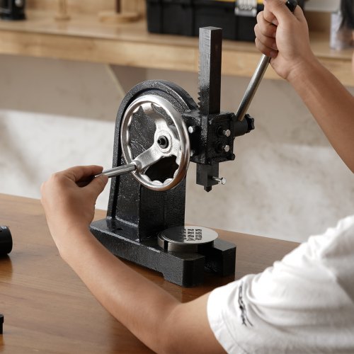 Arbor Press 1 Ton Manual Arbor Press with Handwheel 59 Maximum Height