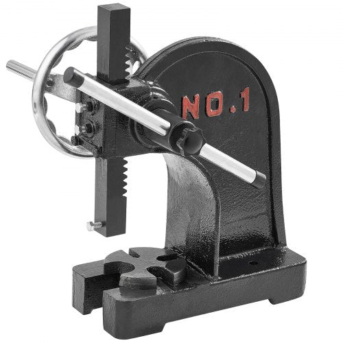 Arbor Press 1 Ton Manual Arbor Press with Handwheel 59 Maximum Height