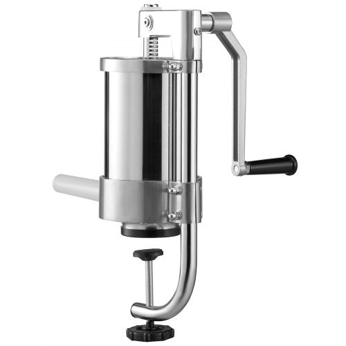 Sausage Stuffer 25LBS1.5L Capacity Homemade Sausage Maker Stainless Steel