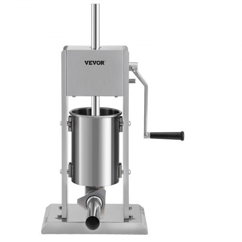 Manual Sausage Stuffer 5LBS3L Capacity Two Speed 304 Stainless Steel