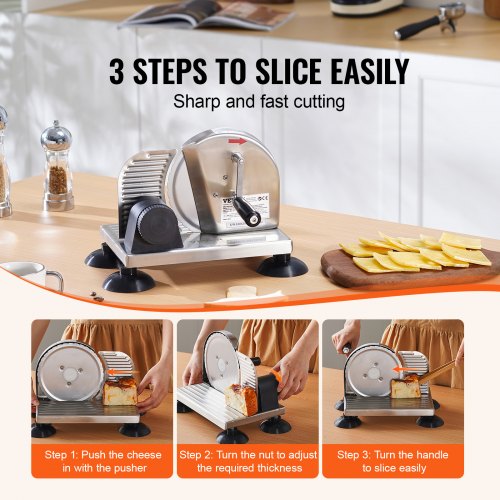 Manual Bread Slicer 06 Adjustable Thickness Cheeser Butter Cutting