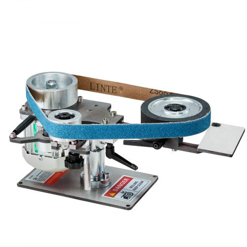 Belt Grinder Sander 30 x 1Inch Variable Speed Belt Polisher with VFD 550W
