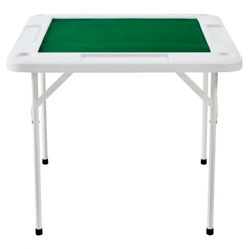 Mahjong Table 4 Player Folding Domino Table with WearResistant Green