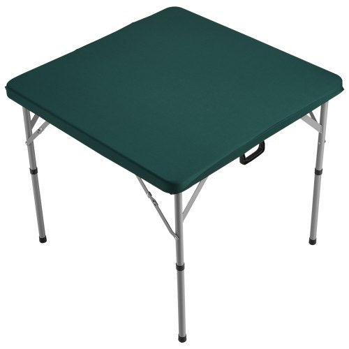 Mahjong Table FoldinHalf 4 Player Card Table with WearResistant Green
