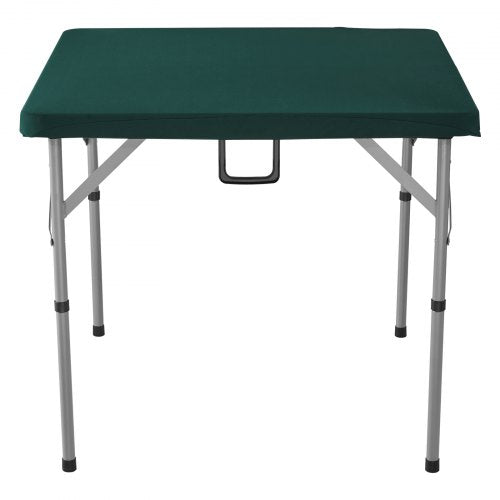 Mahjong Table FoldinHalf 4 Player Card Table with WearResistant Green