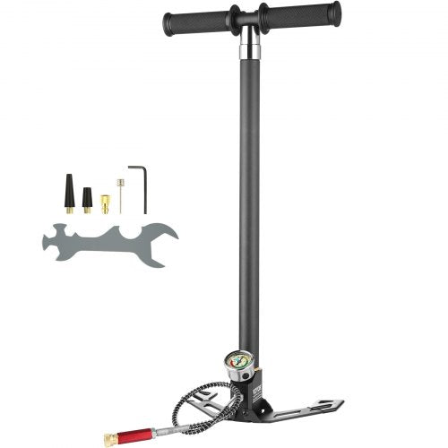 PCP Hand Pump 4 Stage 30Mpa 4500 PSI High Pressure PCP Air Rifile Filling