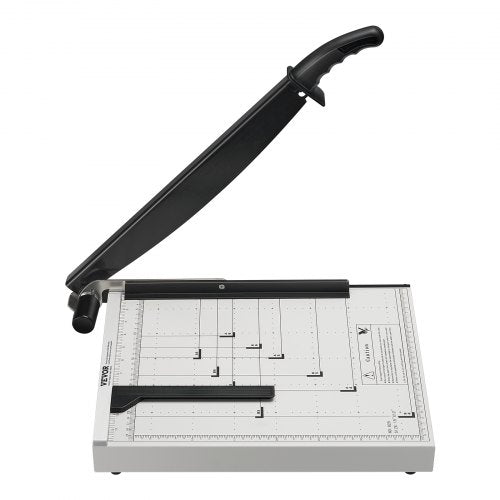 Paper Cutter Guillotine Trimmer 15 Cut Length 16 Sheets Capacity Heavy