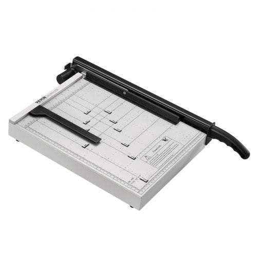 Paper Cutter Guillotine Trimmer 15 Cut Length 16 Sheets Capacity Heavy