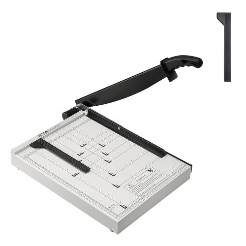 Paper Cutter Guillotine Trimmer 15 Cut Length 16 Sheets Capacity Heavy