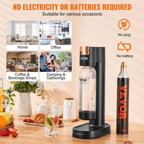 Sparkling Water Maker Soda Maker Machine for Home Carbonating Seltzer