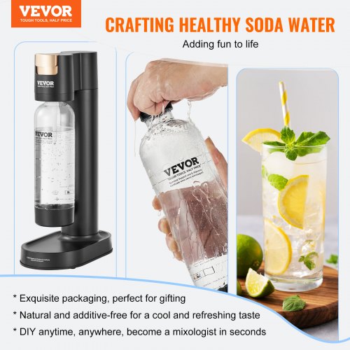 Sparkling Water Maker Soda Maker Machine for Home Carbonating Seltzer